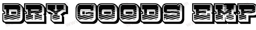 Dry Goods Emporium SmC JL字体转换